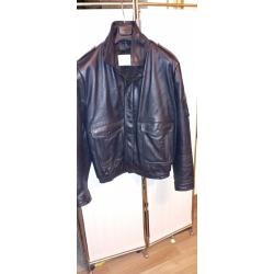 Blouson pilote homme T56 cuir
