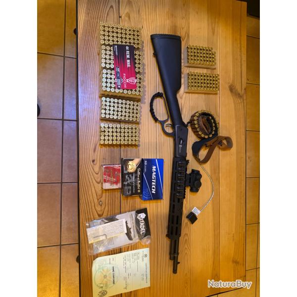 Carabine 44 Mag, citadelle, Levtac