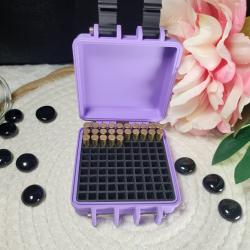 BOITE TRANSPORT 100 MUNITION 22LR - violet