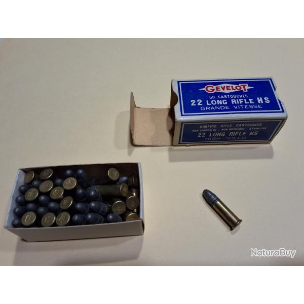 Boite Cartouches 22lr collectionneur GEVELOT