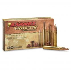 Boite de munition Barnes Vor-TX 375H&H 300 GR TX FB x20