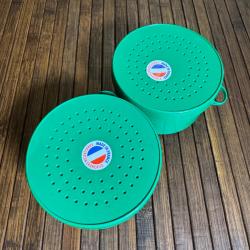 LOT DEUX BOÎTE ASTICOTS WATER QUEEN FABRICATION FRANÇAISE 110 mm Neuf