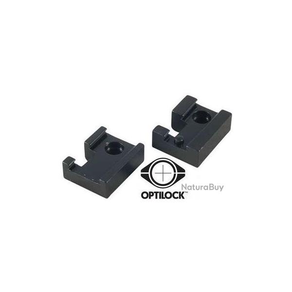 JEU DE COLLIERS SAKO OPTILOCK RAIL 11MM POUR T1X