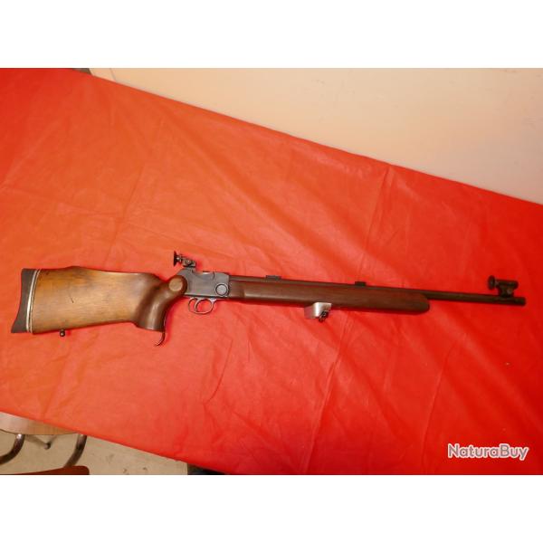 Carabine BSA MARTINI INTERNATIONAL MK III en 22 Lr avec dioptre et tunnel Parker Hale
