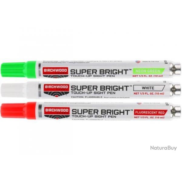 Kit de Marqueurs Birchwood pour Retouche de Vise Super Lumineux BC-15116 Marker Birchwood Sight Tou