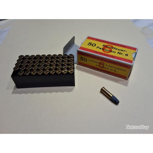 Boite Cartouches 22lr collectionneur Eidg. Munitionsfabrik Thun