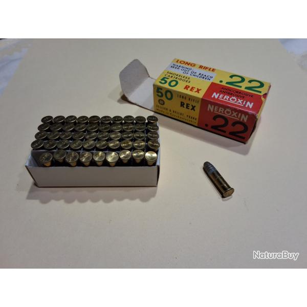 Boite Cartouches 22lr collectionneur Sellier Bellot Praha Neroxin Rex