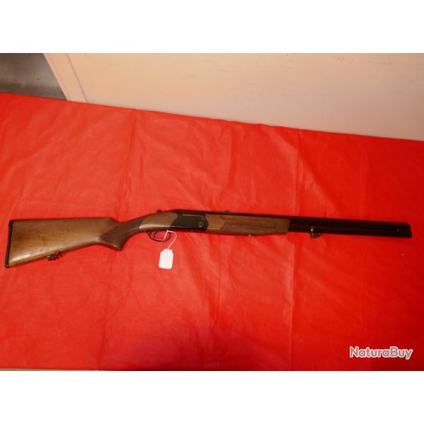 Fusil superposé RIVOLIER (Huglu) en 12/76 monodétente et canons de 71cm