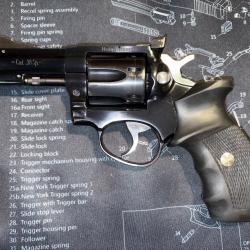 Manurhin MR88S - 38 Spécial - État nickel, parfait fonctionnement 3"pouces FD02909