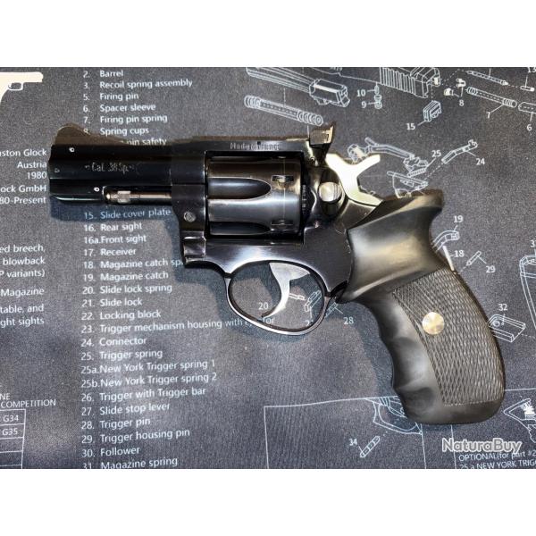 Manurhin MR88S - 38 Spcial - tat nickel, parfait fonctionnement 3"pouces FD02909