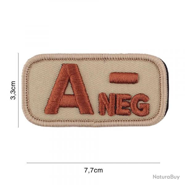 Patch tissu avec velcro  A-  coyote