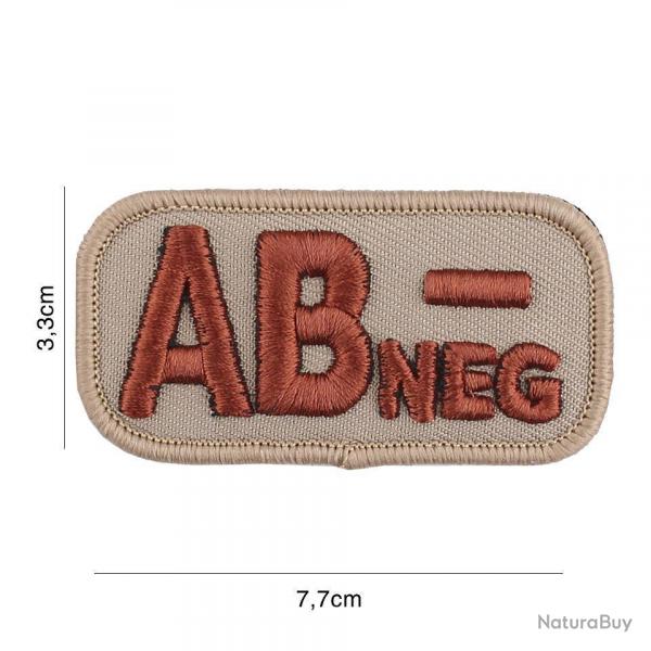 Patch tissu avec velcro  AB-  coyote