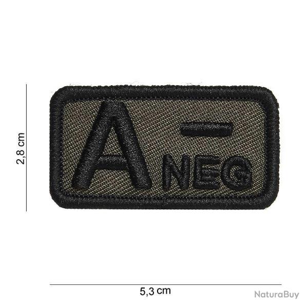 Patch tissu avec velcro  A-  vert