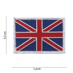 Patch tissu avec velcro Drapeau UK