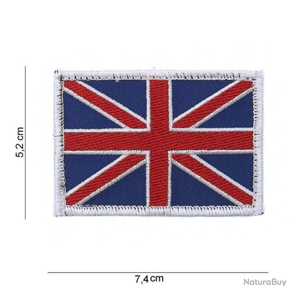 Patch tissu avec velcro Drapeau UK