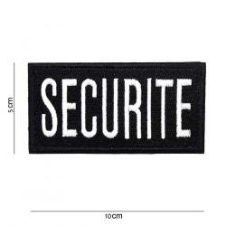 Patch tissu avec velcro "Sécurité"