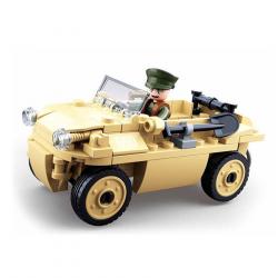 Voiture amphibie Allemande WWII - jeu de briques