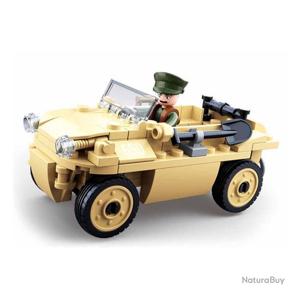 Voiture amphibie Allemande WWII - jeu de briques