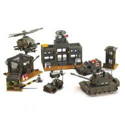 Quartier général militaire WWII - jeu de briques