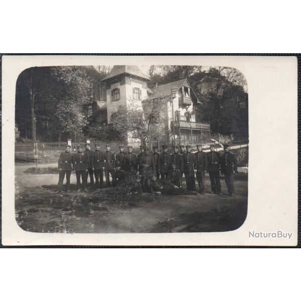 CPA -Photo - Un Groupe Soldats Allemands  -N4128