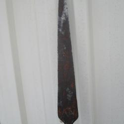 pique révolutionnaire marqué  A N  pour armée nationale - avec une partie de  sa hampe d'époque