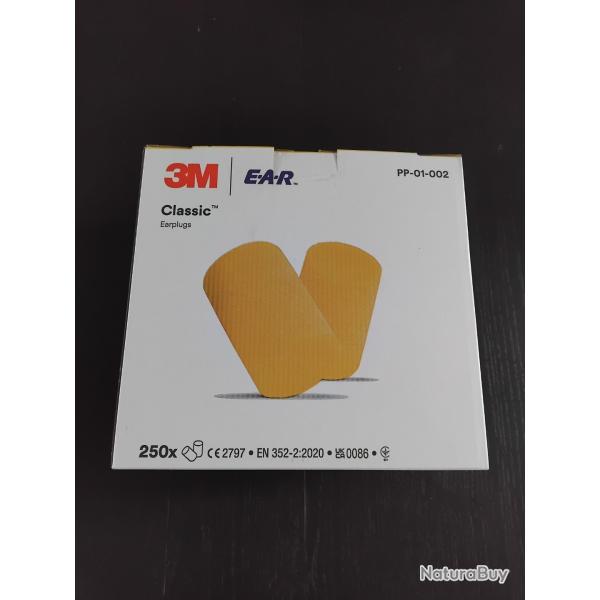 Bote de bouchons d'oreilles 3m