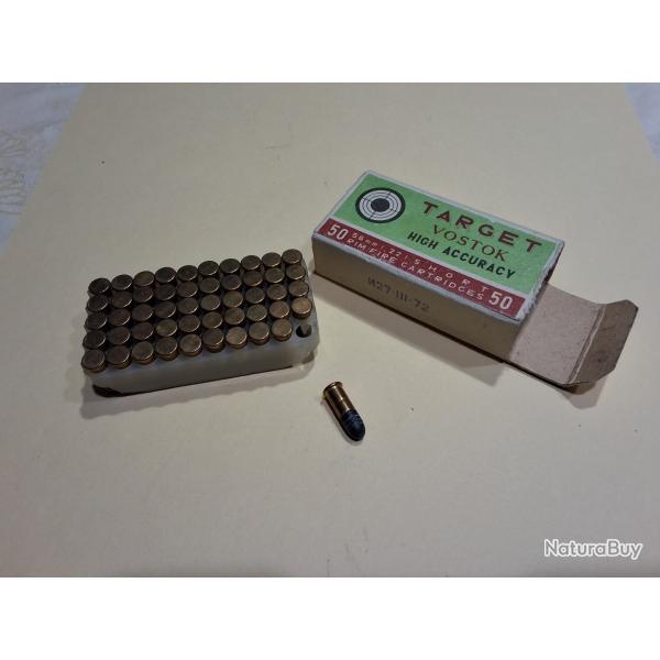 Boite de Cartouches 22 Short VOSTOK Target Collectionneur