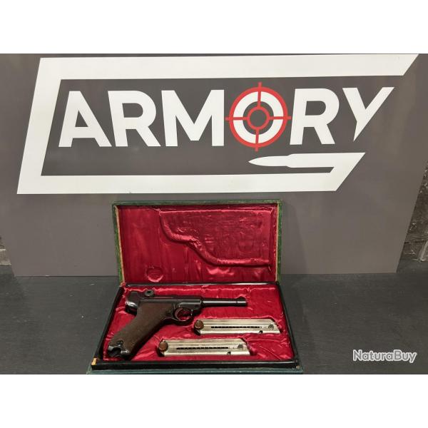 Occasion Luger P08 Erfurt 1912 Rgiment Cal 9x19