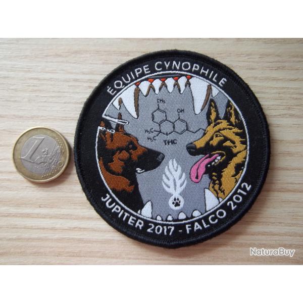cusson obsolte !!. quipe cynophile gendarmerie insigne tissu