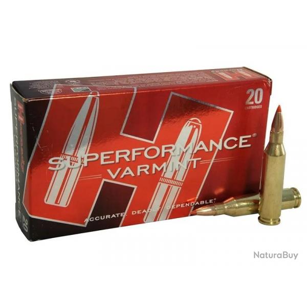 Balles Hornady Superformance Varmint 243 Win 58 gr