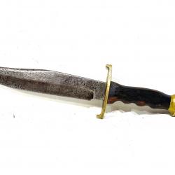 Ancien Gros Couteau poignard US Bowie fab Allemande Solingen