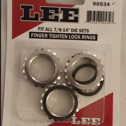 Lot de Bagues de verrouillage Lee Lock Ring 3-set Ref 90534