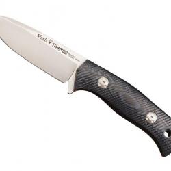 Poignard Muela Tuareg micarta bleu/noir lame de 10 cm