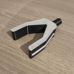 Support de fusil fluo amovible