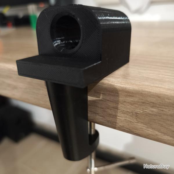 Kit support de fusil fluo - pince