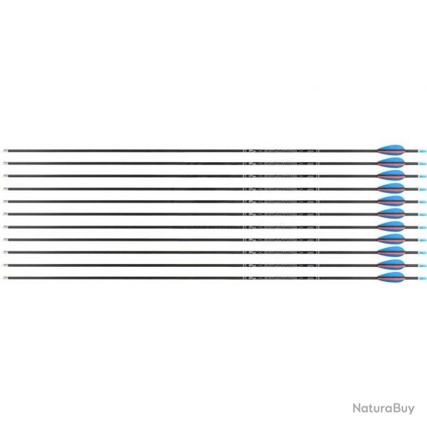 Flche Avalon Tyro 4.2 en carbone (nouvelles) 2000 26" 1 plume rouge 2 plumes bleues