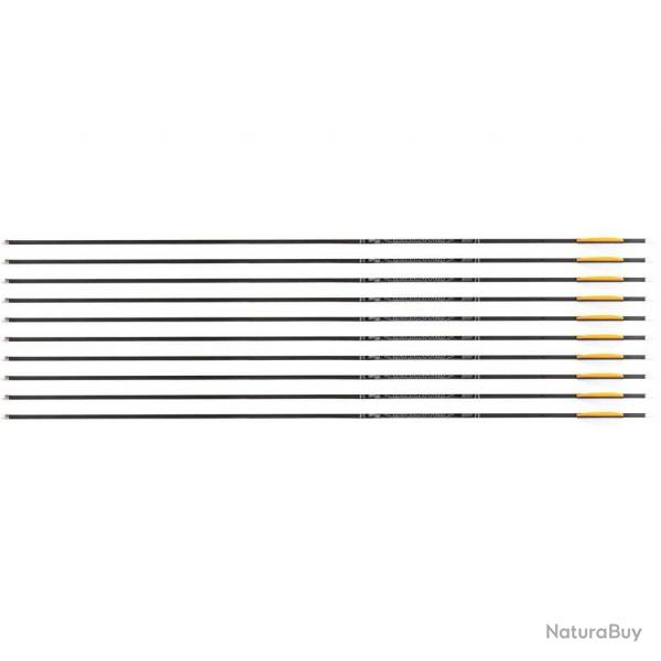 Flche Avalon Tyro 4.2 en carbone (nouvelles) 1800 27" 1 plume orange 2 plumes blanches