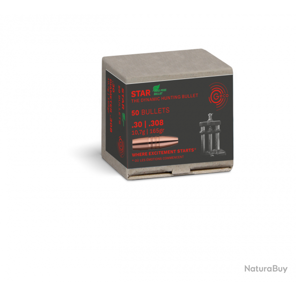 Ogives Geco Star - Cal. 30 - Par 1