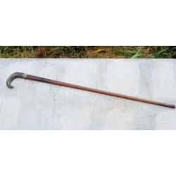 Ancienne Canne fusil 9 mm  à restaurer - ref TIN25CAN001