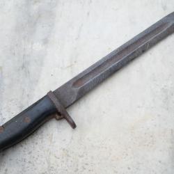 US ARMY Baïonnette M1 US WWII  provenance Normandie 1944 - transformée ou garde cassée TIN25BAI002
