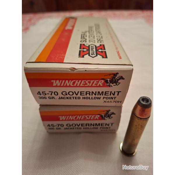 BALLES WINCHESTER 45-70 300GR JHP
