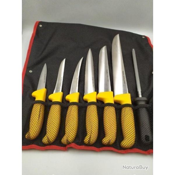 PRADEL EXCELLENCE THIERS SAC DE COUTELLERIE 7 PIECES CONVERTIBLE EN TABLIER 0205