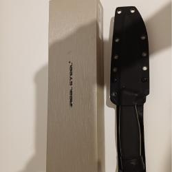 Couteau fixe REAL STEEL ARBITER LAME SATIN