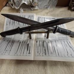 deux baïonnettes 98k. ww2. allemande