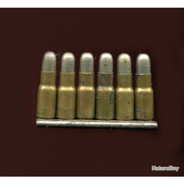 Lame chargeur de 6 cartouches 5 mm pour pistolet Charola & Anitua - TRES RARE