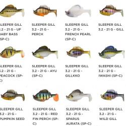 SLEEPER GILL 80MM 21GR Peacock