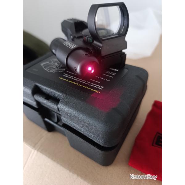 Viser combiné 2/1 holographique