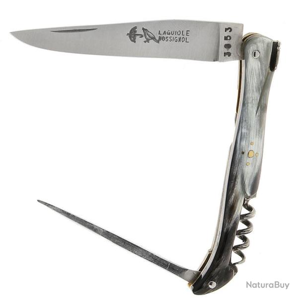 Laguiole 10 cm Plein Manche 3 pcs - Rossignol