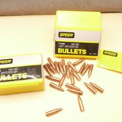 lot d'OGIVES SPEER  Calibre 7mm