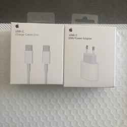 Chargeur rapide 20W usb-c plus câble usb-c 2M pour iPhone 15/16/17Neufs Scellés Envoi rapide